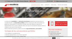 Desktop Screenshot of nomasescaleras.com